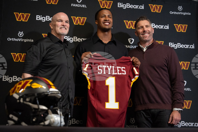 Commanders Draft Football