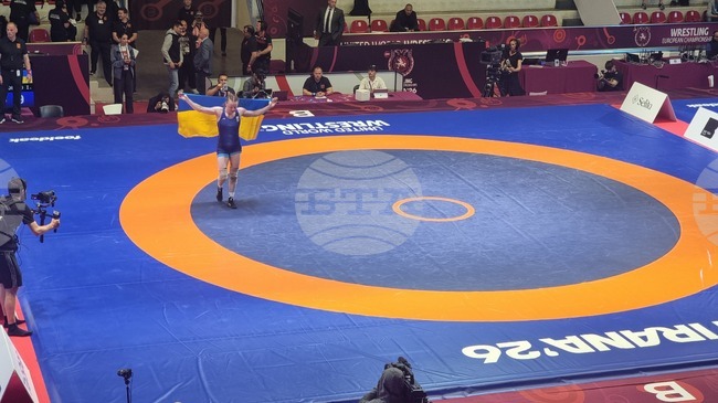 Украйна затвърди доминацията си при жените с нови три титли, България и Румъния делят шестата позиция в класирането по медали на Европейското първенство по борба