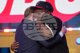 APTOPIX NFL Draft Football