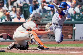 APTOPIX Dodgers Giants Baseball