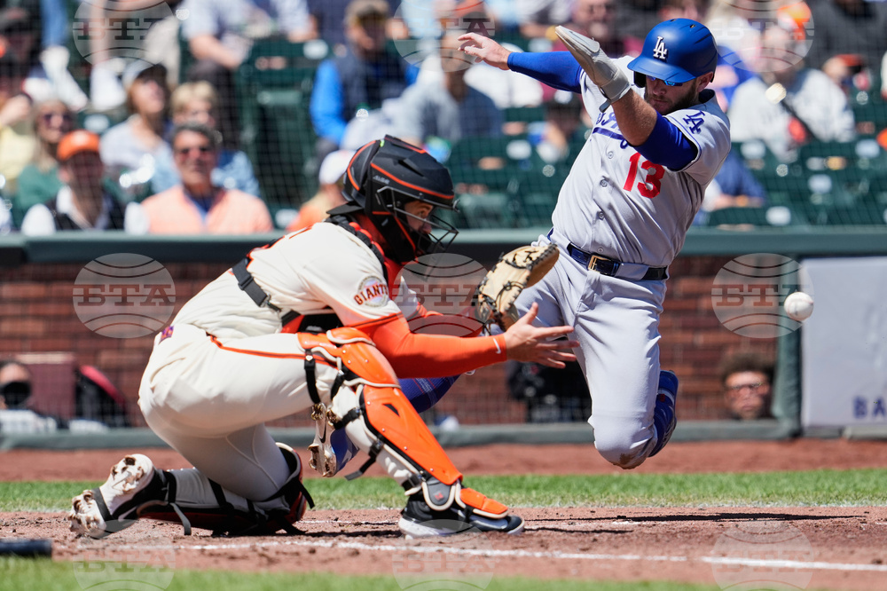 APTOPIX Dodgers Giants Baseball