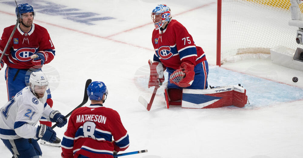 Lightning Canadiens Hockey