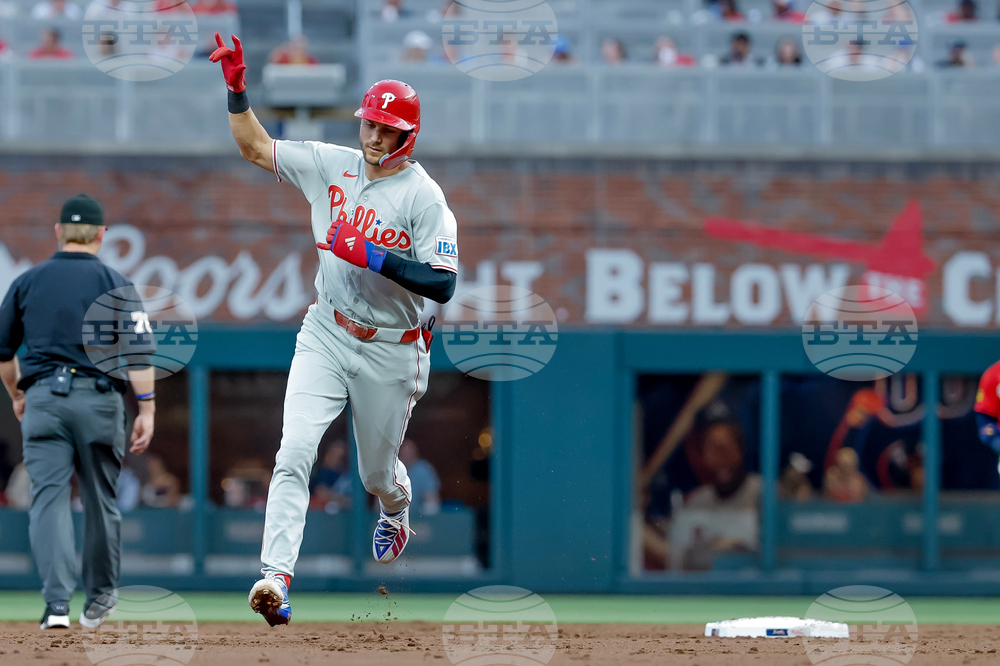 Phillies Braves Baseball