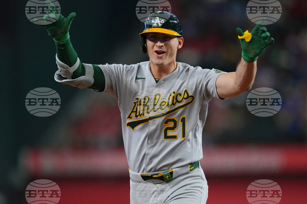 Athletics Rangers Baseball