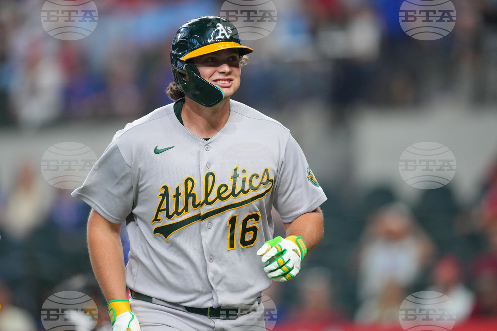 Athletics Rangers Baseball