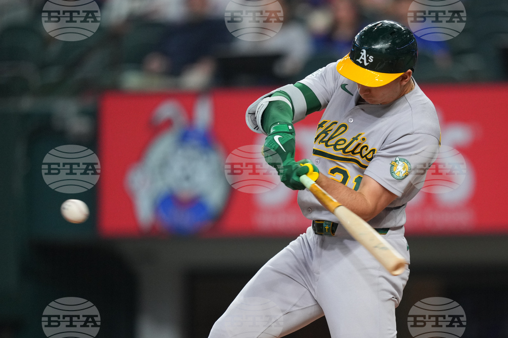 Athletics Rangers Baseball