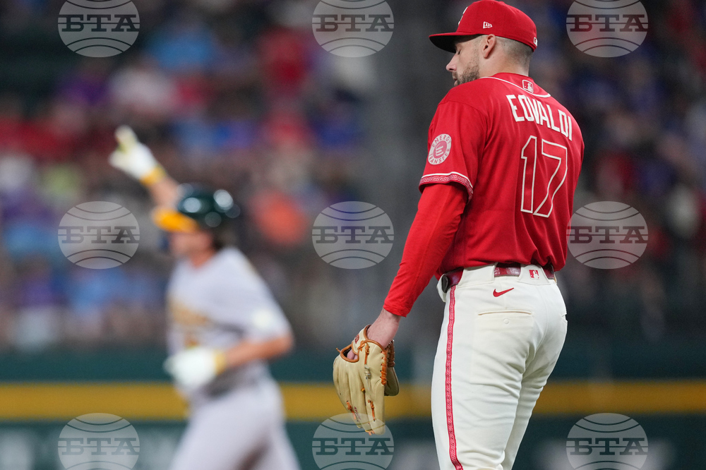 Athletics Rangers Baseball