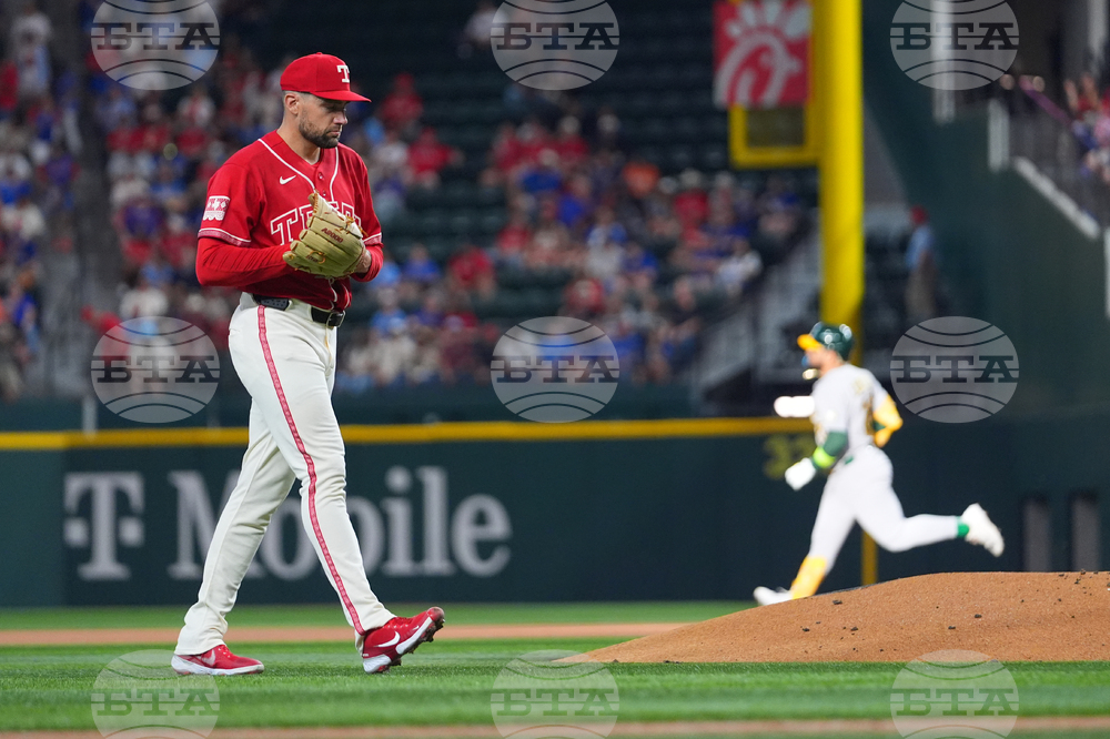 Athletics Rangers Baseball