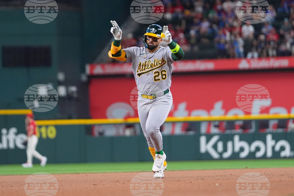 Athletics Rangers Baseball