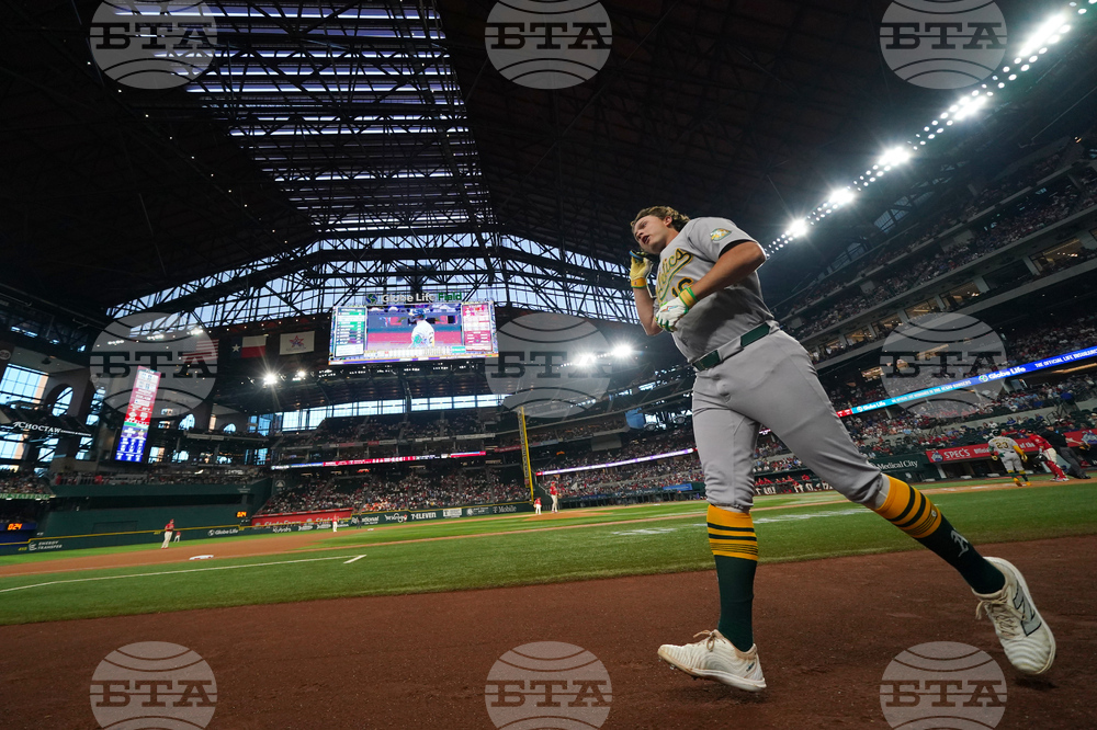 Athletics Rangers Baseball