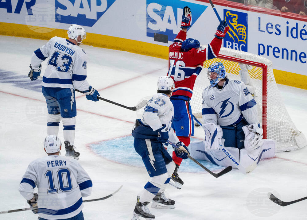 Lightning Canadiens Hockey