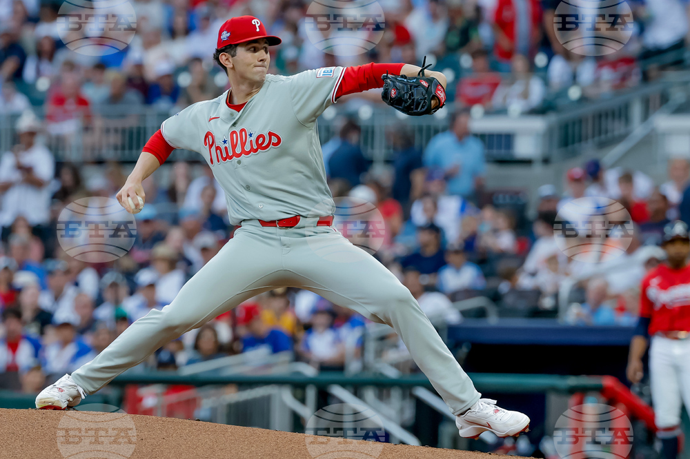 Phillies Braves Baseball