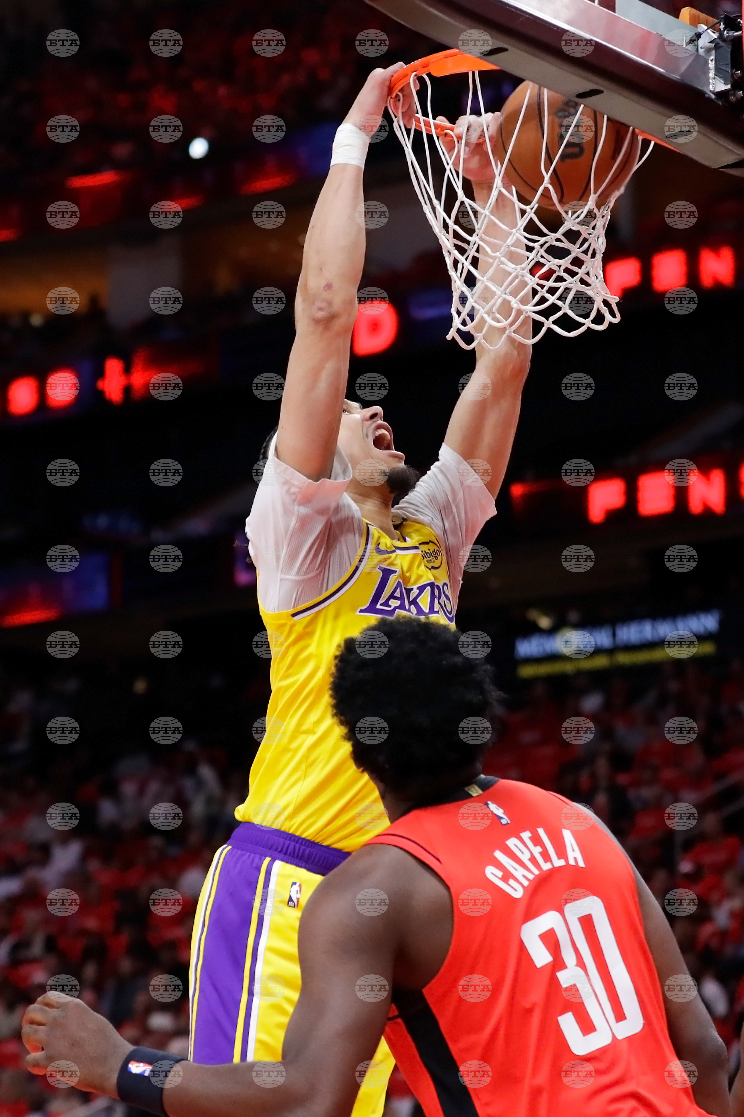 Lakers Rockets Basketball