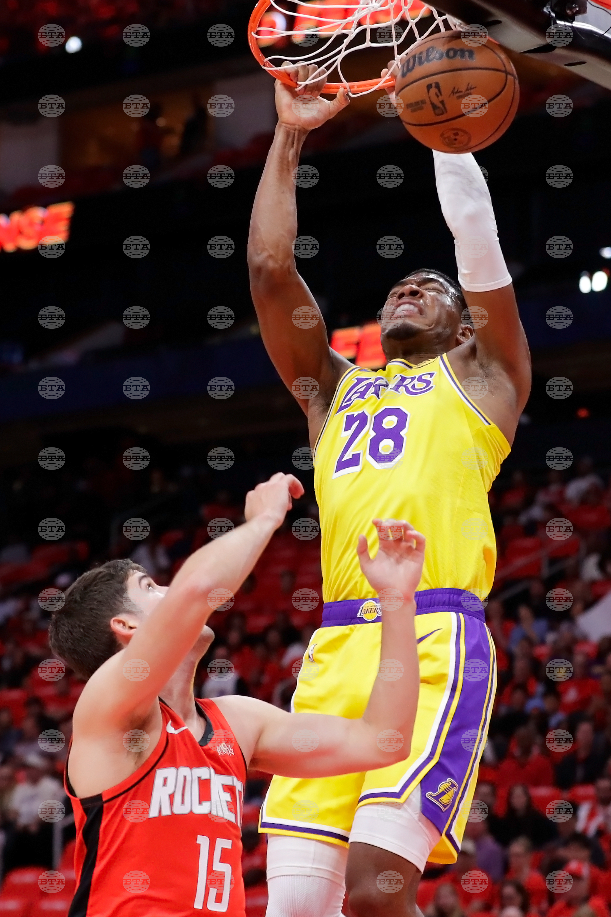 Lakers Rockets Basketball