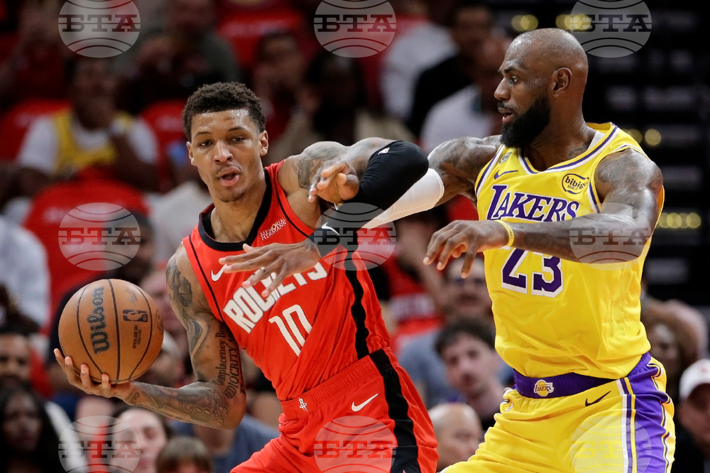 Lakers Rockets Basketball