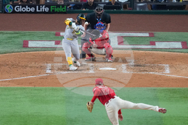 Athletics Rangers Baseball