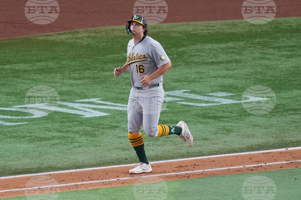 Athletics Rangers Baseball