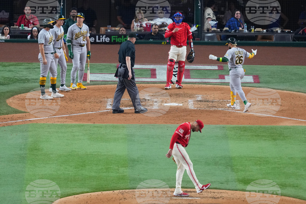 Athletics Rangers Baseball