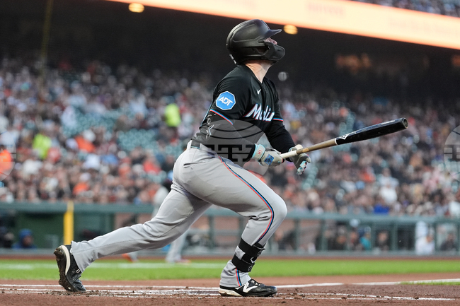 Marlins Giants Baseball