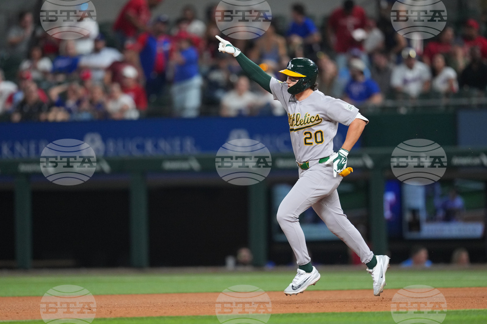 Athletics Rangers Baseball