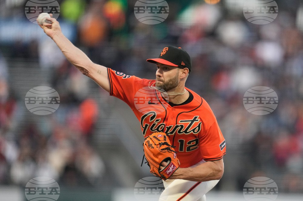 Marlins Giants Baseball