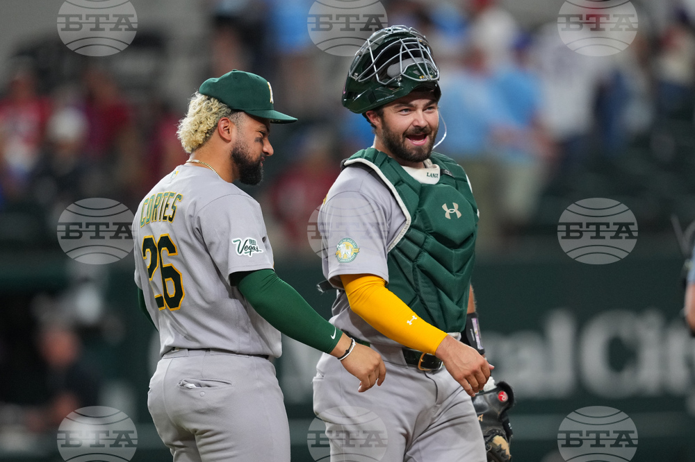 Athletics Rangers Baseball