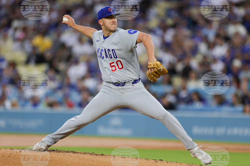 Cubs Dodgers Baseball