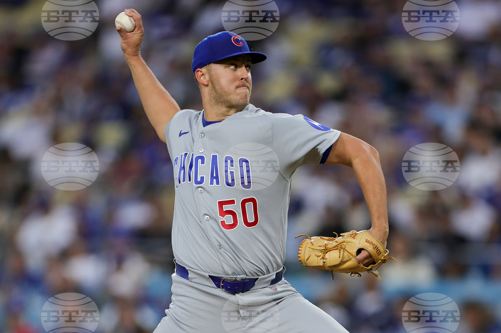 Cubs Dodgers Baseball