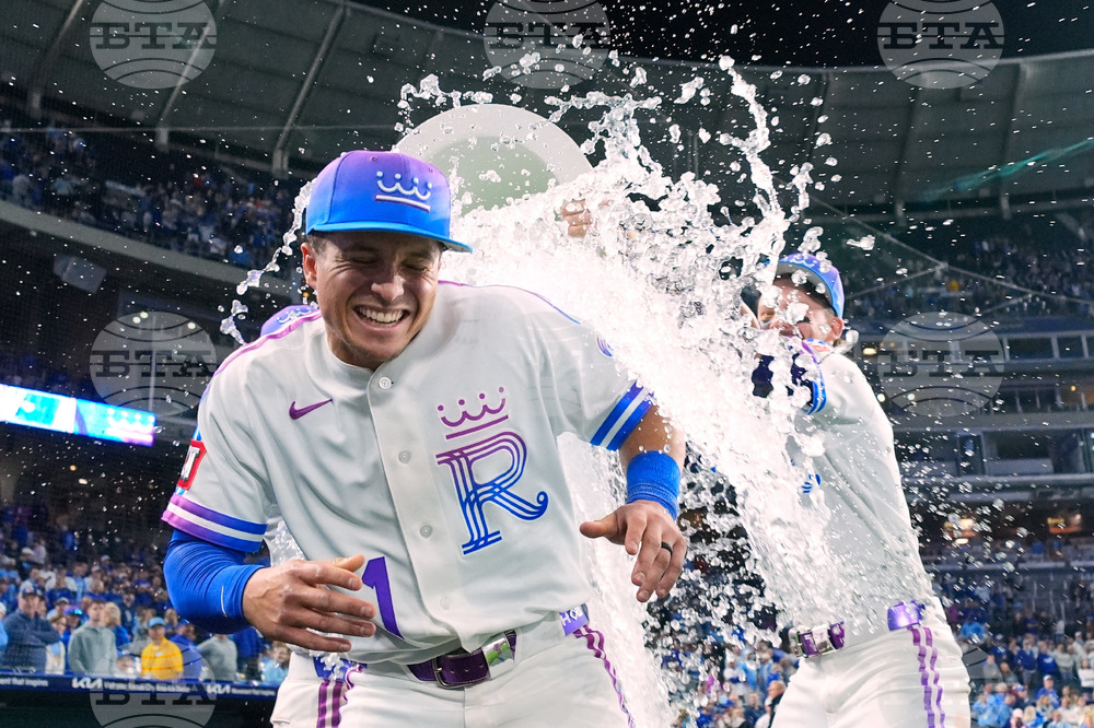 APTOPIX Angels Royals Baseball