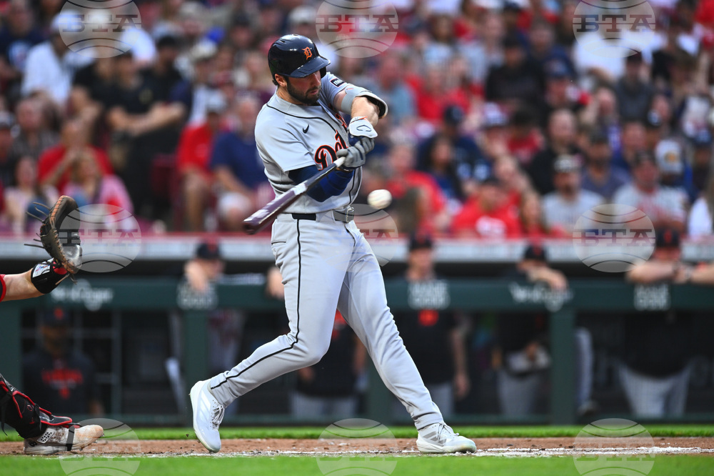 Tigers Reds Baseball