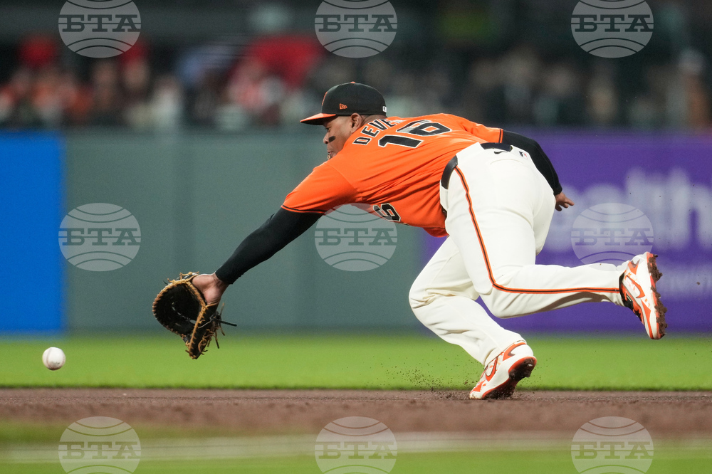 Marlins Giants Baseball