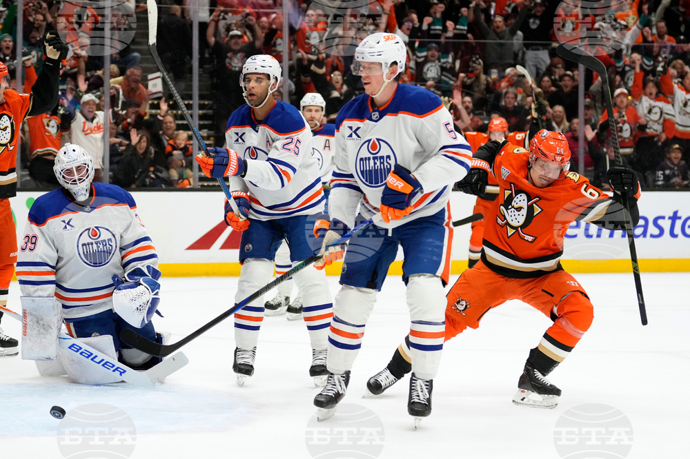Oilers Ducks Hockey