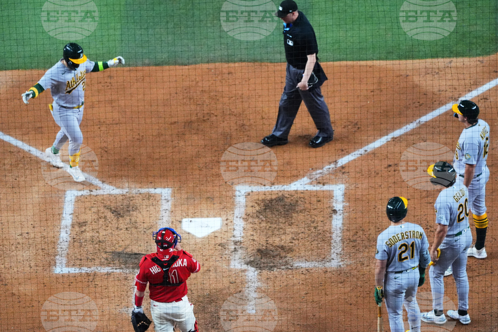 Athletics Rangers Baseball