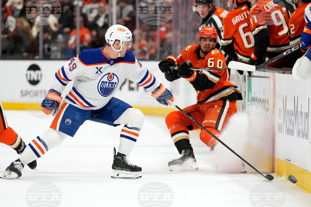 Oilers Ducks Hockey