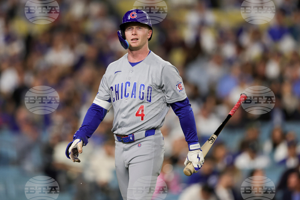 Cubs Dodgers Baseball