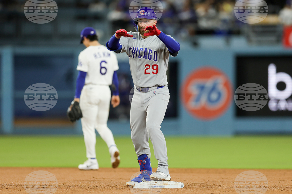 Cubs Dodgers Baseball