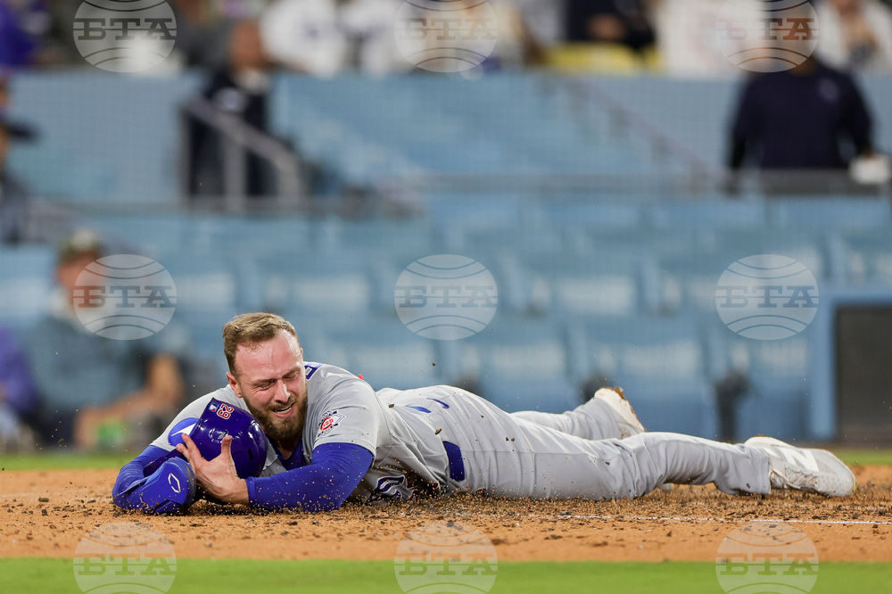 Cubs Dodgers Baseball