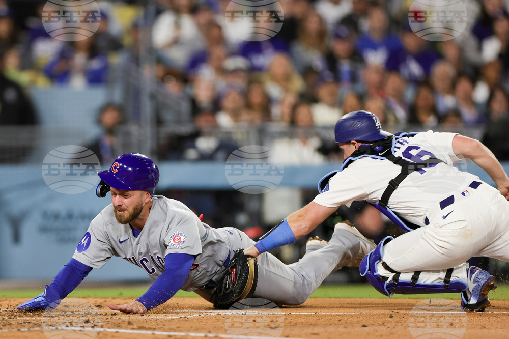 Cubs Dodgers Baseball