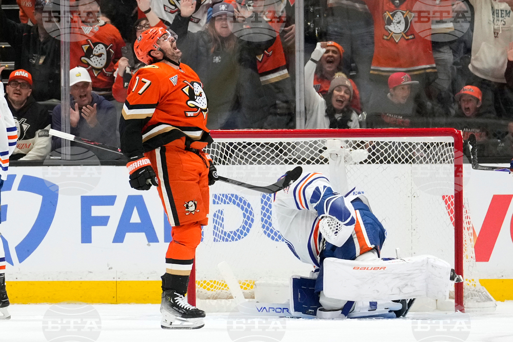 Oilers Ducks Hockey
