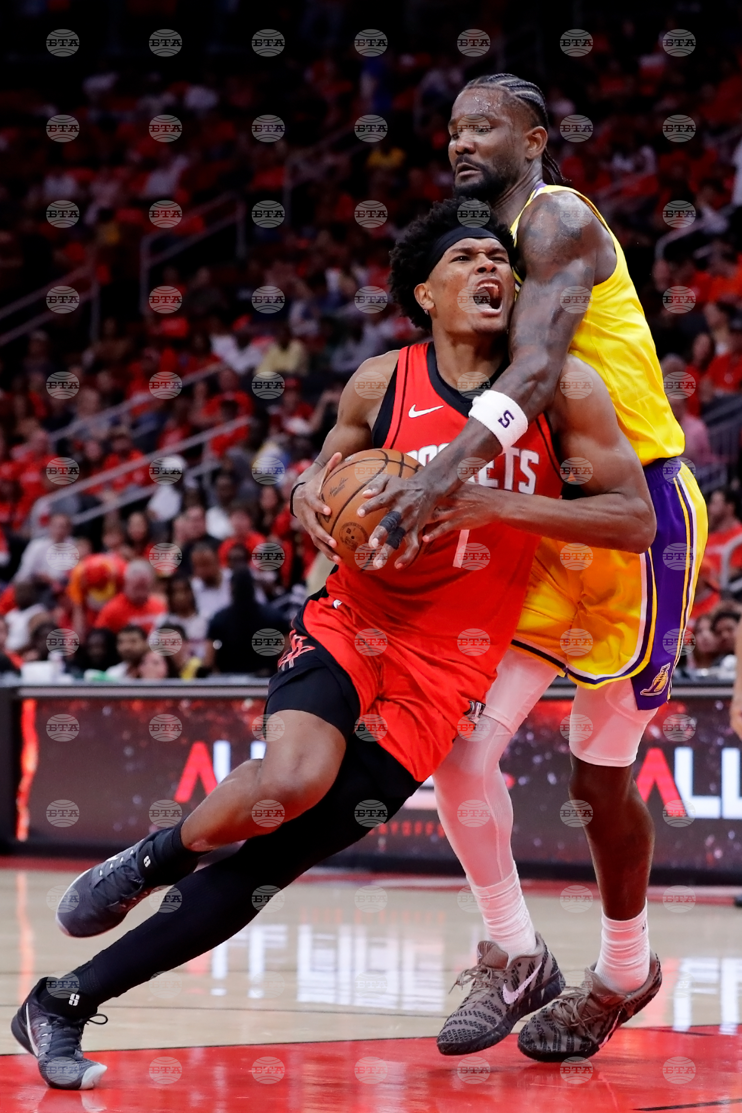 Lakers Rockets Basketball