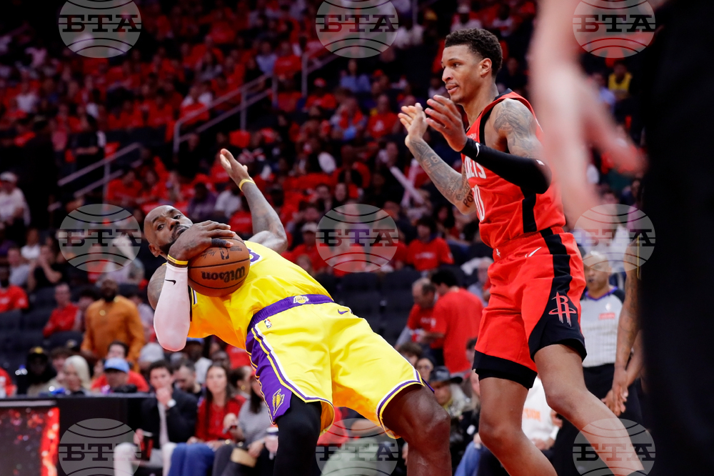 Lakers Rockets Basketball