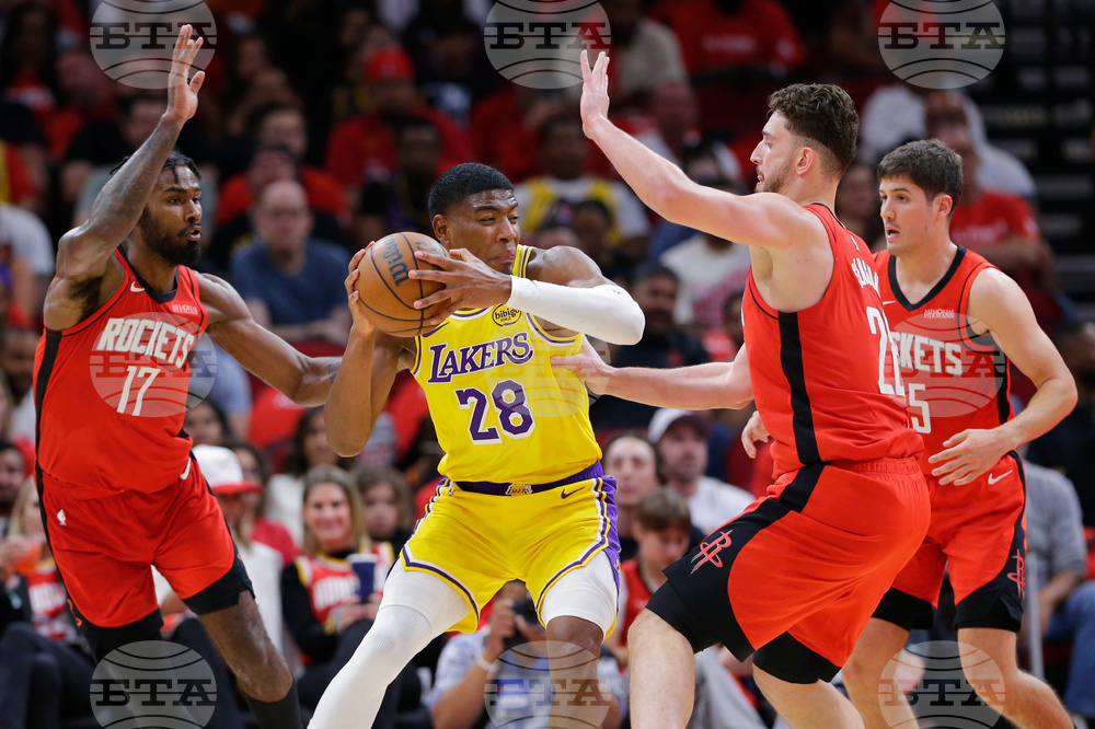 Lakers Rockets Basketball
