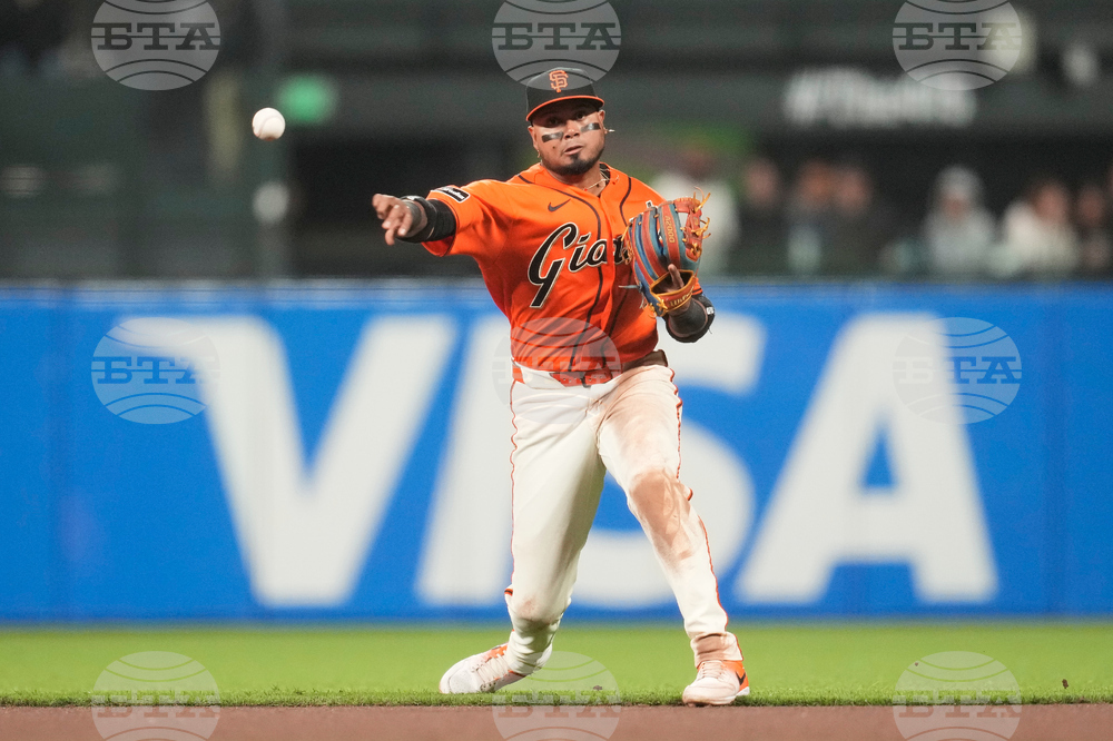 Marlins Giants Baseball