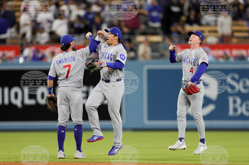 Cubs Dodgers Baseball