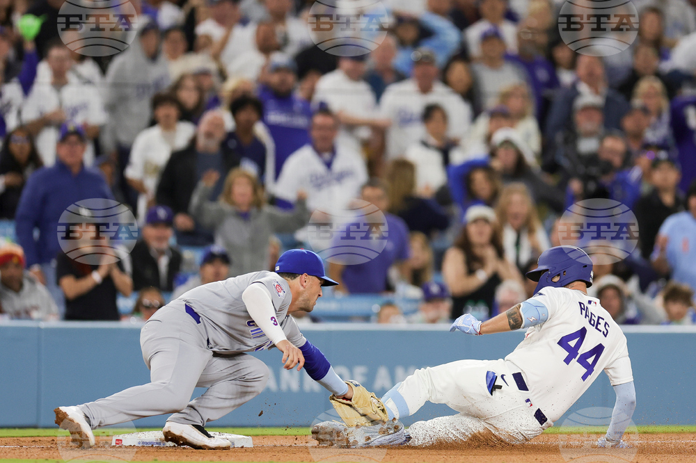 Cubs Dodgers Baseball