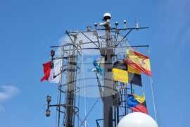 Испания - Антарктида - НИК 421 отплава от испанското пристанище Картахена