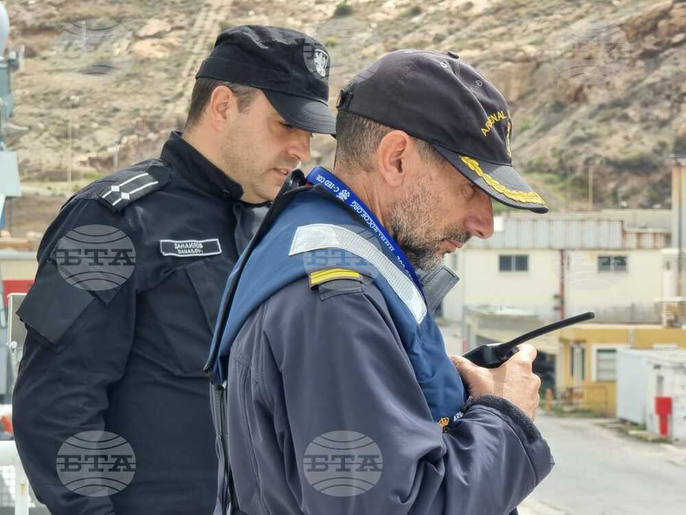 Испания - Антарктида - НИК 421 отплава от испанското пристанище Картахена