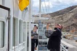 Испания - Антарктида - НИК 421 отплава от испанското пристанище Картахена