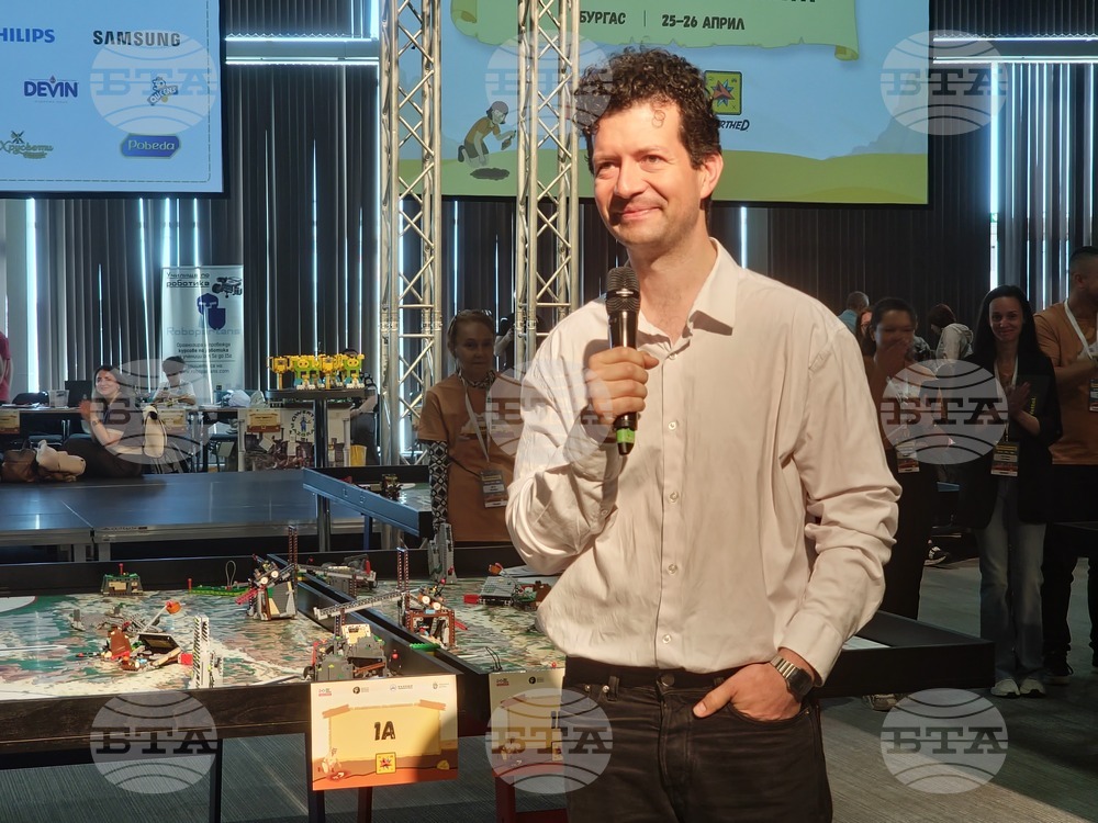 Бургас - Фестивал на роботиката First Lego League Challenge - откриване