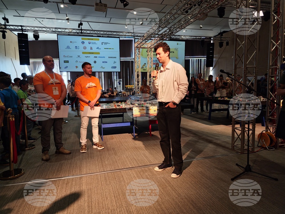 Бургас - Фестивал на роботиката First Lego League Challenge - откриване